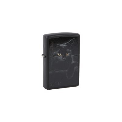 Zippo® Μαύρος Αναπτήρας Γάτα