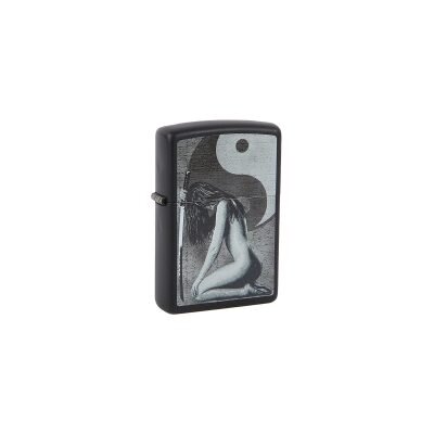 Zippo® Αναπτήρας Μαύρος Woman and Sword