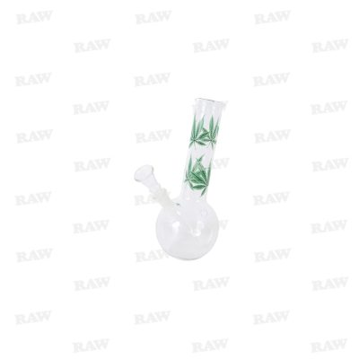 Γυάλινο Bong Multi Leaf H:22cm