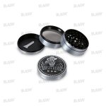 Amsterdam Leaf 4 Part Zinc Grinder 60mm