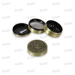 Amsterdam Leaf 4 Part Zinc Grinder 60mm