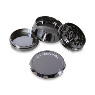 Champ High Drum Πλαστικό Grinder Τρίφτης Καπνού 4μέρη -1