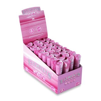 ELEMENTS® Ροζ Κώνος Μεγάλος Kingsize – 3 τεμάχια - Κουτί