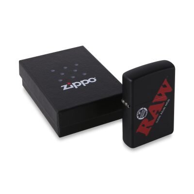 RAW® Zippo Αναπτήρας Μαύρος