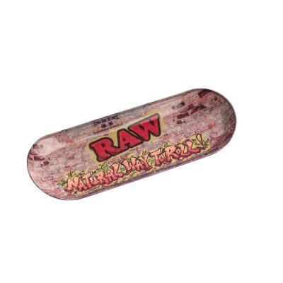 RAW__Grafitti_3_Metal_Skate_Deck_Rolling_Tray___Δίσκος_Στριψίματος