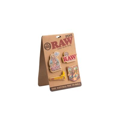 RAW® Καρφίτσες – Pins 4 Σχέδια-1