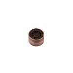 Amsterdam Green Μεταλλικό Grinder Τρίφτης Καπνού 3μέρη 40mm Χαλκινο1