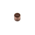 Amsterdam Leaf Μεταλλικό Grinder Τρίφτης Καπνού 4μέρη 40mm Χαλκινο