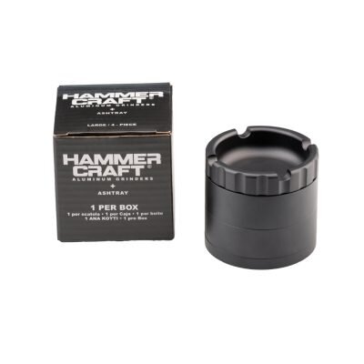 Hammercraft Grinder Τρίφτης Καπνού Αλουμινίου Τασάκι