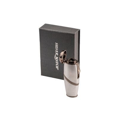 Silver Match Αναπτήρας Blackhorserd 3bf Cigar - ασημί