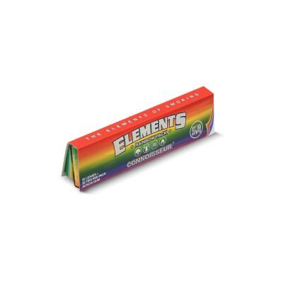 ELEMENTS® Rainbow - Χαρτάκια Στριφτού Μεγάλα KingSize Με Τζιβάνες