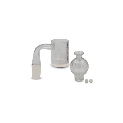 Black Leaf® Γυάλινο Μπολ Χαλαζία για Bong με Cyclone Καπάκι SG14