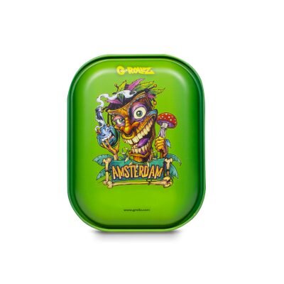 G-Rollz Tiki Δίσκος Στριψίματος Small – Rolling Tray - ΠΙΣΩ ΟΨΗ