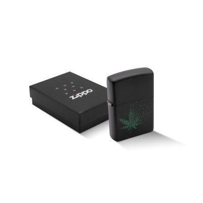 Zippo® Αναπτήρας Pixel Cannabis Design