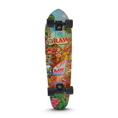 RAW® Skateboard Brazil Girl Back