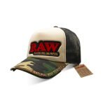 RAW® Camo και Μπεζ Καπέλο Trucker Με Poker