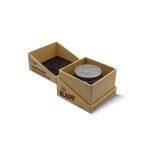 RAW® Grinder Τρίφτης Καπνού από Ανοξείδωτο Ατσάλι 4μέρη 50mm Premium θήκη