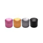 OLYMPUS® Grinder Τρίφτης Καπνού Αλουμινίου Curv 4μέρη 50mm