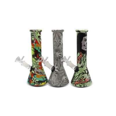 NIRVANA® Γυάλινο Bong Mix Design 22cm