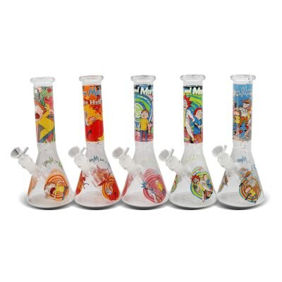 NIRVANA® Γυάλινο Ice Bong Cartoon 1 26cm