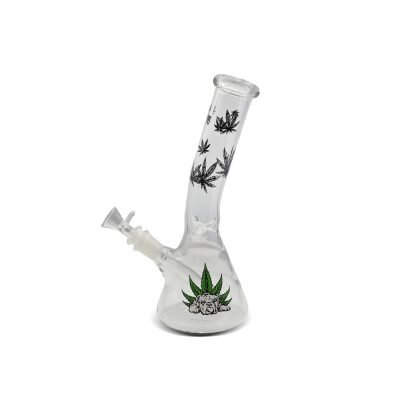 NIRVANA® Γυάλινο Ice Bong Leaf 26cm