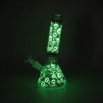NIRVANA® Γυάλινο Ice Bong Scary 19.5cm -1