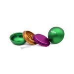 OLYMPUS® Grinder Τρίφτης Καπνού Αλουμινίου Ball 4μέρη 6.3cm Πράσινο