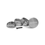 OLYMPUS® Grinder Τρίφτης Καπνού Αλουμινίου Basic - Ασημί
