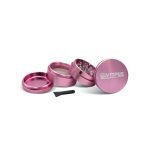 OLYMPUS® Grinder Τρίφτης Καπνού Αλουμινίου Basic 4μέρη 50mm - Ροζ