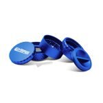 OLYMPUS® Grinder Τρίφτης Καπνού Αλουμινίου Cruci 5μέρη 6.3cm - Μπλε
