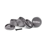 OLYMPUS® Grinder Τρίφτης Καπνού Αλουμινίου Flower 5μέρη 63mm - Ανθρακί