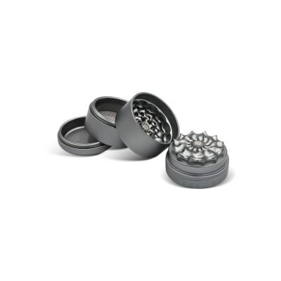 OLYMPUS® Grinder Τρίφτης Καπνού Αλουμινίου Flower 5μέρη 63mm ΔΟΝΤΙΑ ΚΟΠΗΣ
