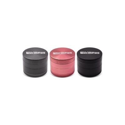 OLYMPUS® Grinder Τρίφτης Καπνού Αλουμινίου Shinny 4μέρη 50mm