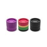OLYMPUS® Grinder Τρίφτης Καπνού Αλουμινίου με Τασάκι 4μέρη 6.3cm