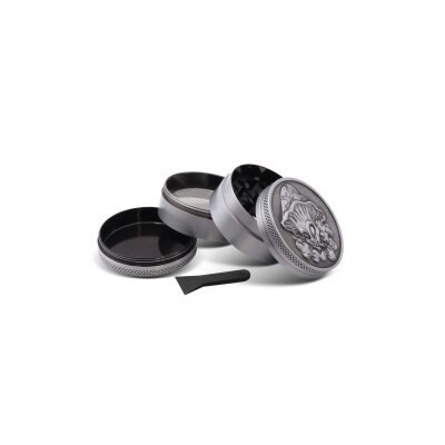 OLYMPUS® Μεταλλικό Grinder Τρίφτης Καπνού Alien 4μέρη 50mm -1