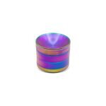 OLYMPUS® Μεταλλικό Grinder Τρίφτης Καπνού Curved Rainbow 4μέρη 50mm-1