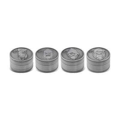 OLYMPUS® Μεταλλικό Grinder Τρίφτης Καπνού Gorilla 3μέρη 40mm- 1