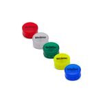 OLYMPUS® Πλαστικό Grinder Τρίφτης Καπνού Round 3μέρη 42mm