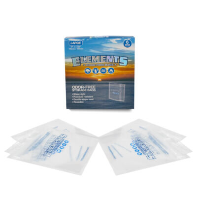 ELEMENTS® Smell Proof Αδιάβροχα Σακουλάκια Large