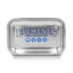 ELEMENTS® Ασημί Μεταλλικός Δίσκος Στριψίματος – Small