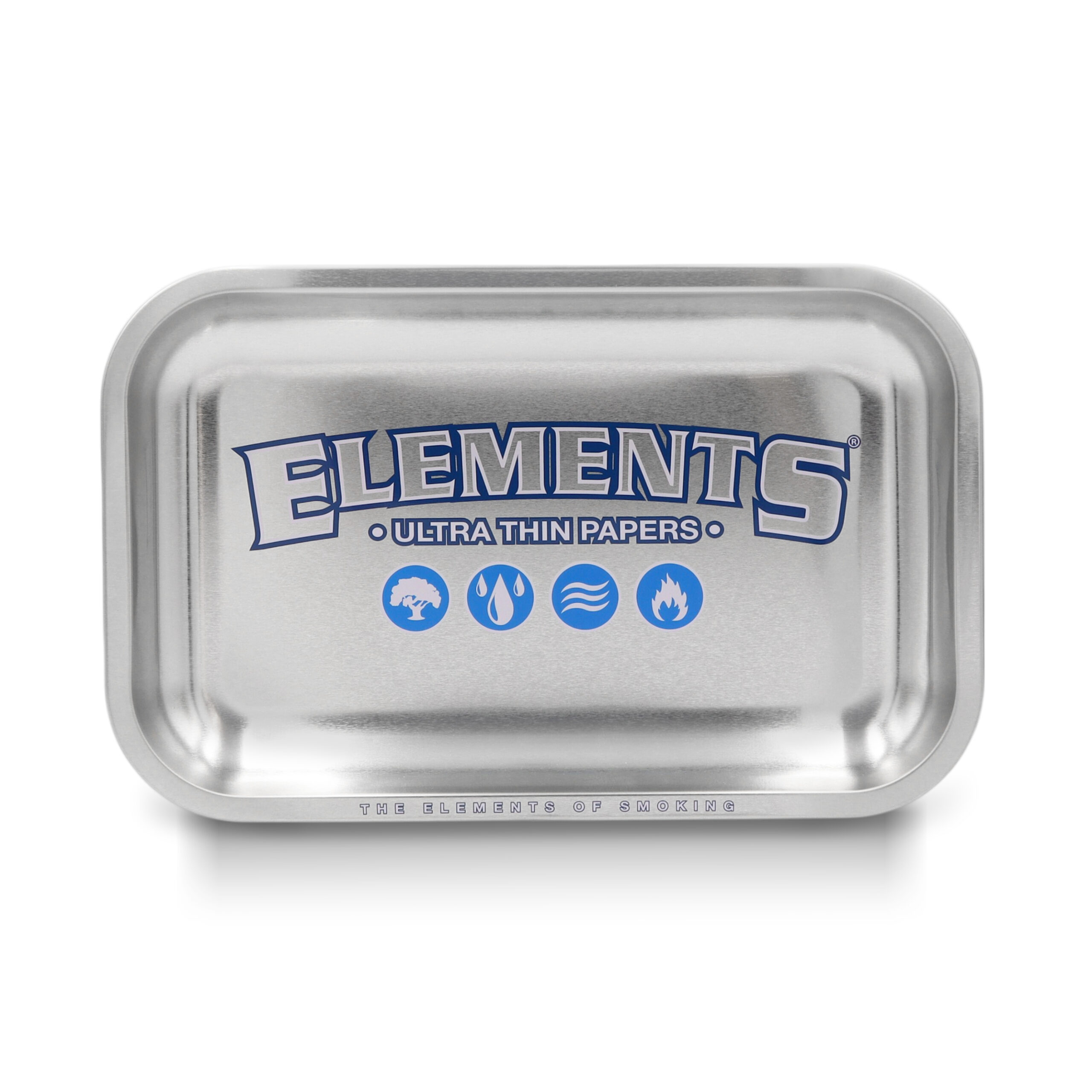 ELEMENTS® Ασημί Μεταλλικός Δίσκος Στριψίματος – Small