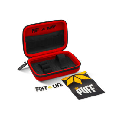 RAW® x Puff® Classic Case Κόκκινο Τσαντάκι – Smokers Pouch - Εσωτερικά