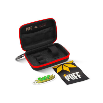 RAW® x Puff® Classic Case Μαύρο Τσαντάκι – Smokers Pouch- Εσωτερικά