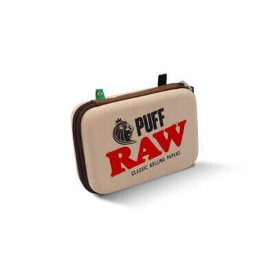 RAW® x Puff® Classic Case Μπεζ Τσαντάκι – Smokers Pouch