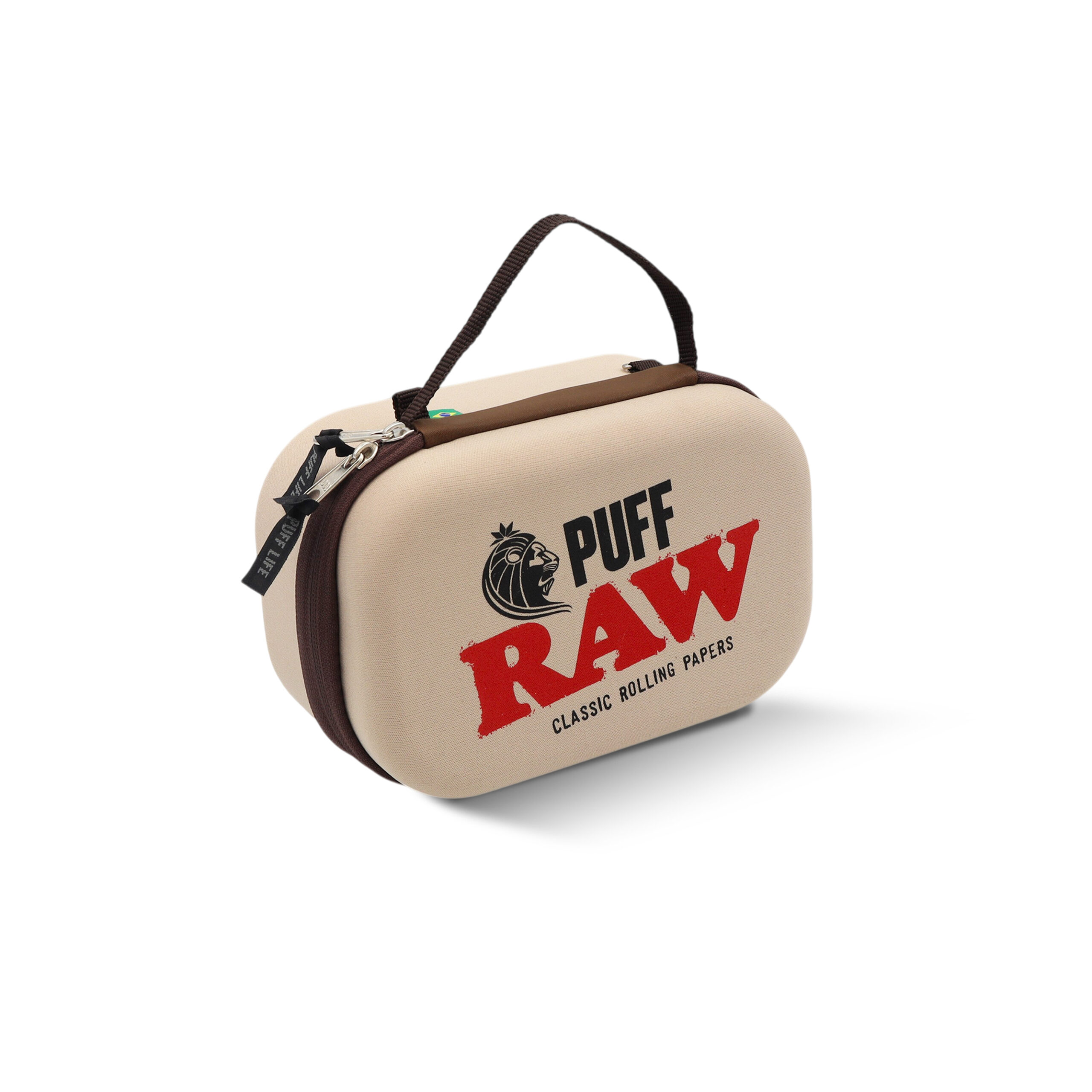 RAW® x Puff® Pro Case Μπεζ Τσαντάκι – Smokers Pouch